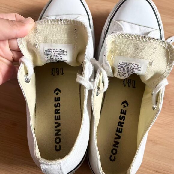 Converse Chuck Taylor All Star Lift Platform Canvas Women Size 6.5 US - Picture 12 of 13